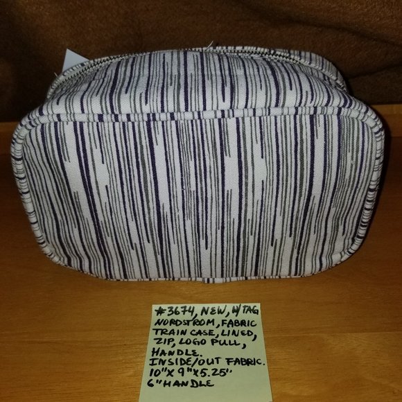 Nordstrom Makeup 3674 Nwt Rare Nordstrom Authentic Train Case